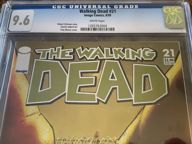 Walking Dead #21 CGC 9.6 in Comics & Graphic Novels in Windsor Region - Image 3