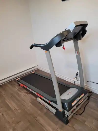 Sunny Health & Fitness Premium Foldable Treadmill for Home with Adjustable Incline, Shock Absorption...