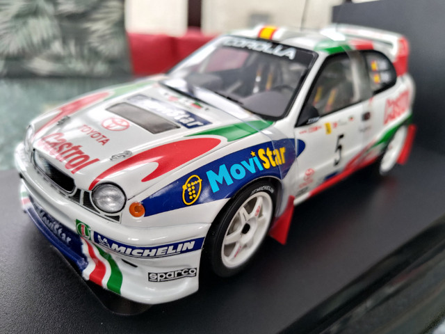 Toyota Corolla World Rally Car 1/18 Diecast by Auto Art in Arts & Collectibles in Mississauga / Peel Region - Image 2