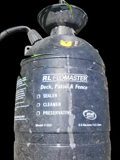 sprayer for any liquids (fertilizer, deck stain, insecticide), View more