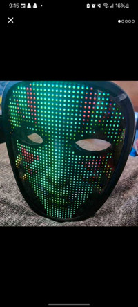  LED Costume Mask