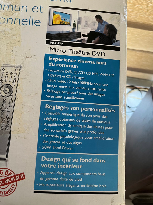 Audio CD et vidéo  DVD  lecteur dans Chaînes stéréo  à Laval/Rive Nord - Image 4