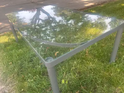 Glass coffee table , View more