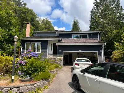 Grouse Mountain as your playground. Tucked away, OFF Nancy Greene Way, down a private driveway, this...