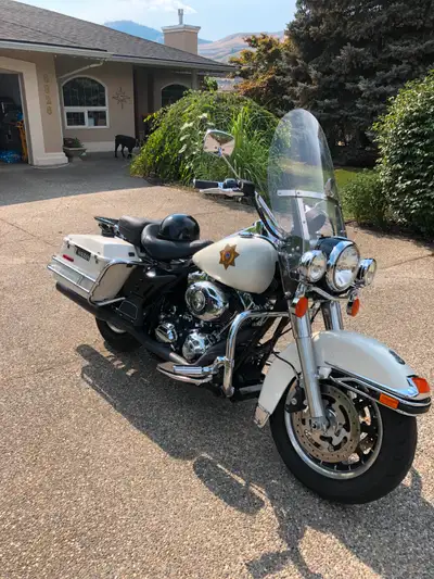 PRICE REDUCED. $13000. 2008 Harley Davidson Road King Police 103CI – 100th Anniversary Model Service...