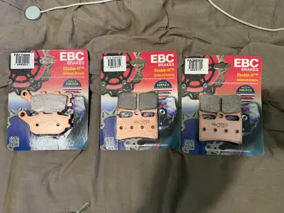 I'm selling new EBC brake pads, designed for superior stopping power and durability. These Double-H...