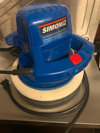 $15, Simoniz 10”  random orbit car polisher/waxer, 120 V, 0.65 A
