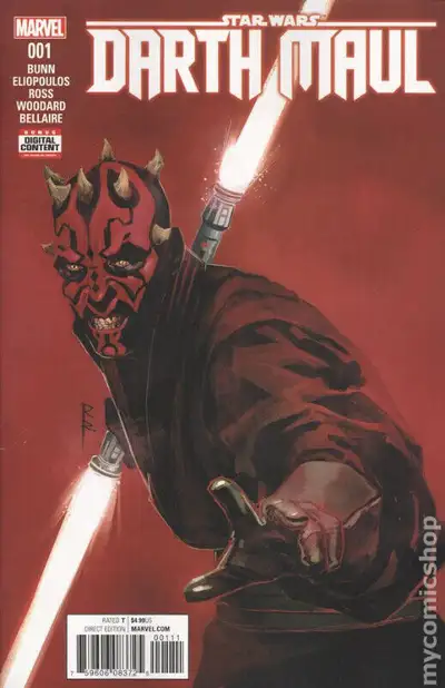 Star Wars: Darth Maul comics by Marvel Comics, View more