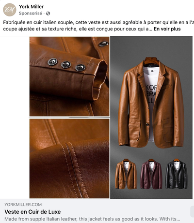 Veste de luxe York Miller, View more