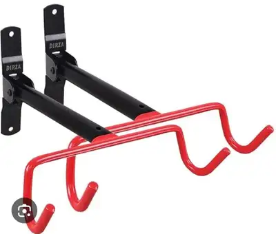 Two Wall Rack Bicycle Holders, View more