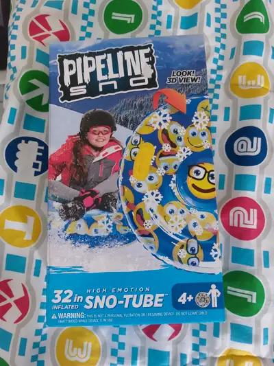 Brand new never used 32 inch snow tube, View more