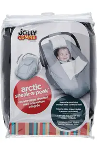Jolly Jumper Arctic Sneak-A-Peek - Black