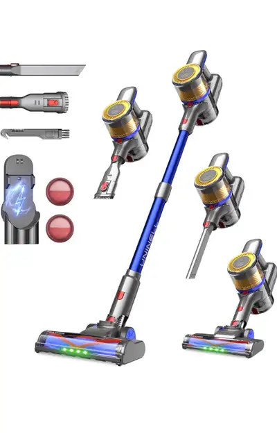 Brand New UNINELL HOME Cordless Vacuum Cleaner- 60-Min Battery, View more