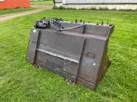 6ft silage defazer bucket  with skid steer attachment 