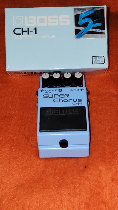 Boss Super chorus CH-1 in Amps & Pedals in Gatineau - Image 4