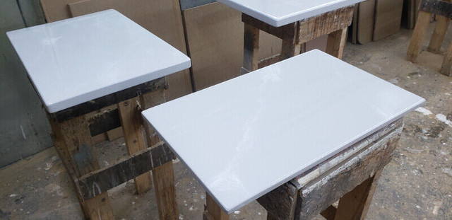 comptoir sur mesure en epoxy faux marbre granite quartz autres dans Articles pour la salle de bains  à Longueuil/Rive Sud - Image 3