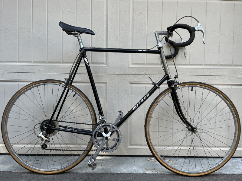 XXL Extralarge rare 69cm vintage Miyata road bike, tuned up Road