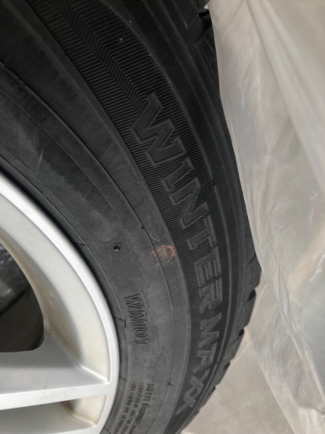  215-60-16 Mercedes  rims and tires in Tires & Rims in City of Toronto - Image 3