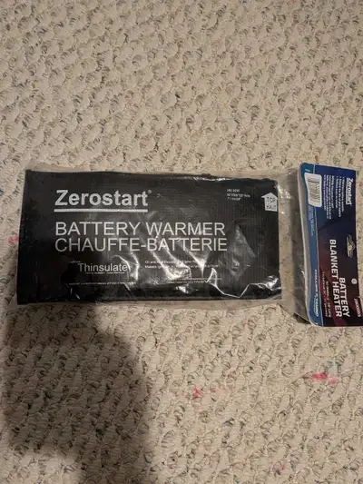 Zero start battery blanket warmer brand new, View more