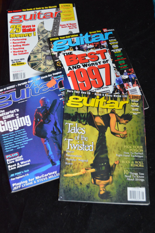 PRICE DROP*** Special Editions of Guitar Magazine!! Vintage! in Other in Hamilton