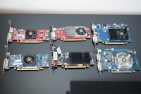 Various computer graphic cards