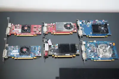 Various computer graphic cards, View more