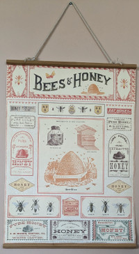 Bees and Honey Poster