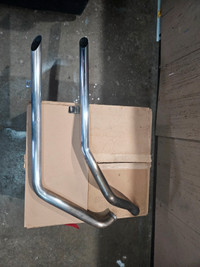 Harley Davidson Exhaust Straight Pipes Drag Pipes for Dyna Class