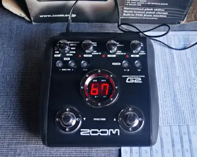 Zoom G2 Multi-Effects Guitar Pedal, View more