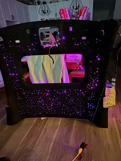 Welcome to Nova Glow Headliners $350 for starlight installation labour and 250 for ambition lights....