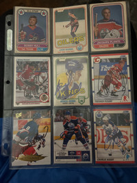 Various years of cards from 1974-75 to 1980-81 and beyond 