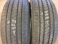 2 pneus été bridgestone dueler h/l 275-55-20