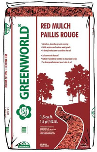 ASB GREENWORLD 1.5 Cu.Ft. Red Garden Mulch (50 bags)