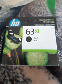 "NEW" HP 63XL BLACK INK CARTRIDGE