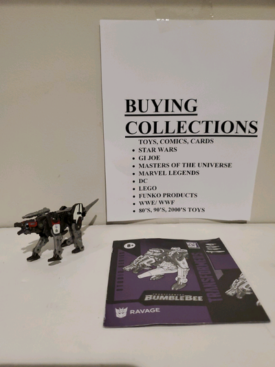 Transformers Studio Series Bumblebee Core Class Ravage figure, View more