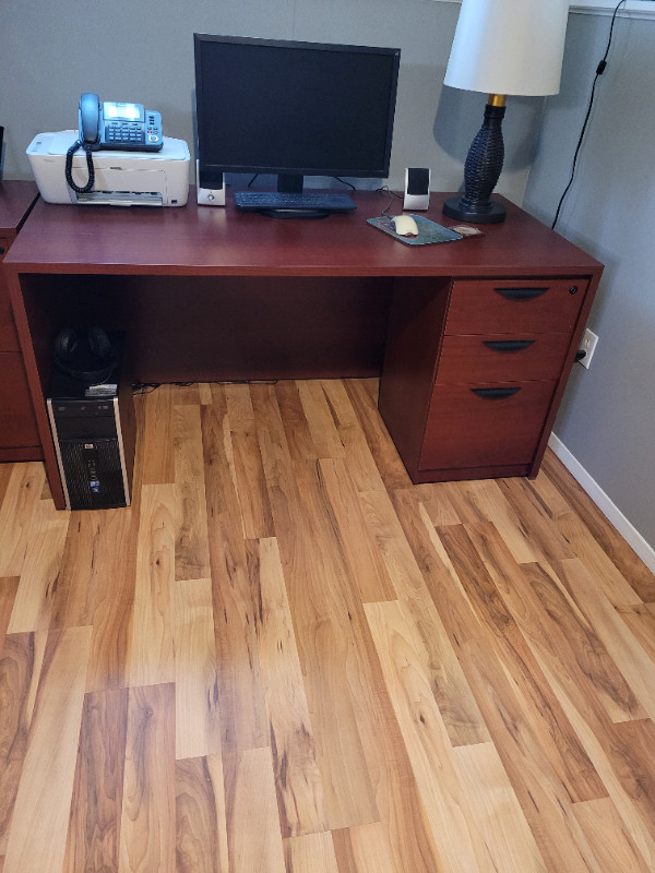 Office Desk and Matching Filing Cabinet in Desks in London