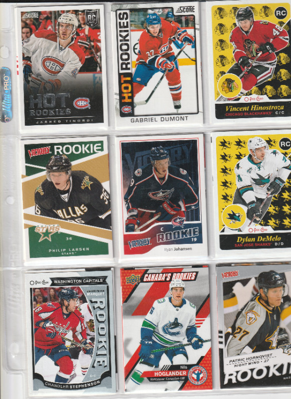 120 DIFFERENT NHL HOCKEY ROOKIE CARDS in Arts & Collectibles in Ottawa - Image 3