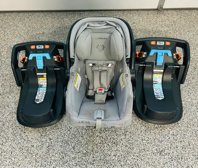 Uppababy stroller, carseat  and 2 bases in Strollers, Carriers & Car Seats in Calgary - Image 4