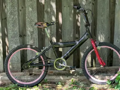 black BMX bike for a teen (ages 12 to 18 years old), View more