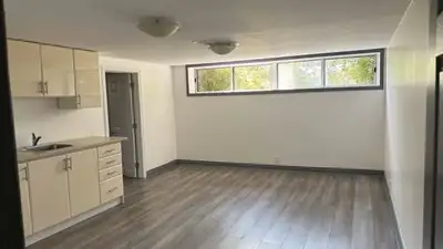 1 bedroom for rent (sun filled basement)