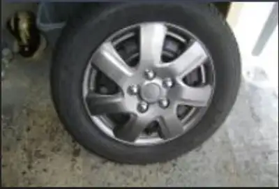 4 winter tires with rims (4 wholes) see the pics
