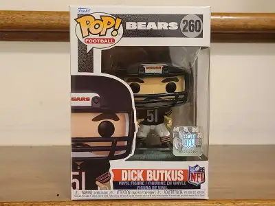 Funko POP! Football: Chicago Bears - Dick Butkus, View more