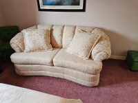 Couch and Loveseat - Cream Color