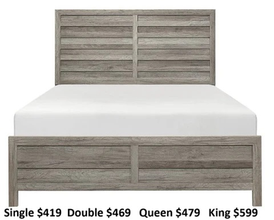 NEW RUSTIC STYLE BEDS!, View more