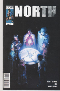 Novel Comics - North - Issue #1, 2, and 3.