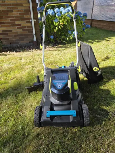 48V Electric Lawn Mower – Great Condition – $75, View more
