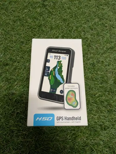 Shot Scope H50 Handheld GPS Brand new, never used. $250