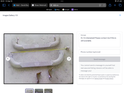 Carr tube steps $250, View more