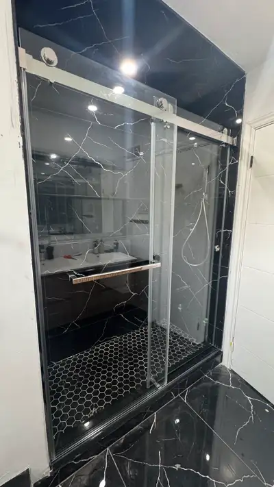 “Elegant Custom Glass Shower Door – Modern Design & Perfect Fit”, View more