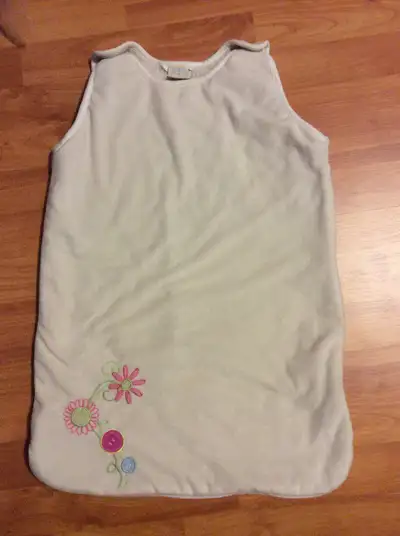 Winter Sleep sack, size small, white, View more
